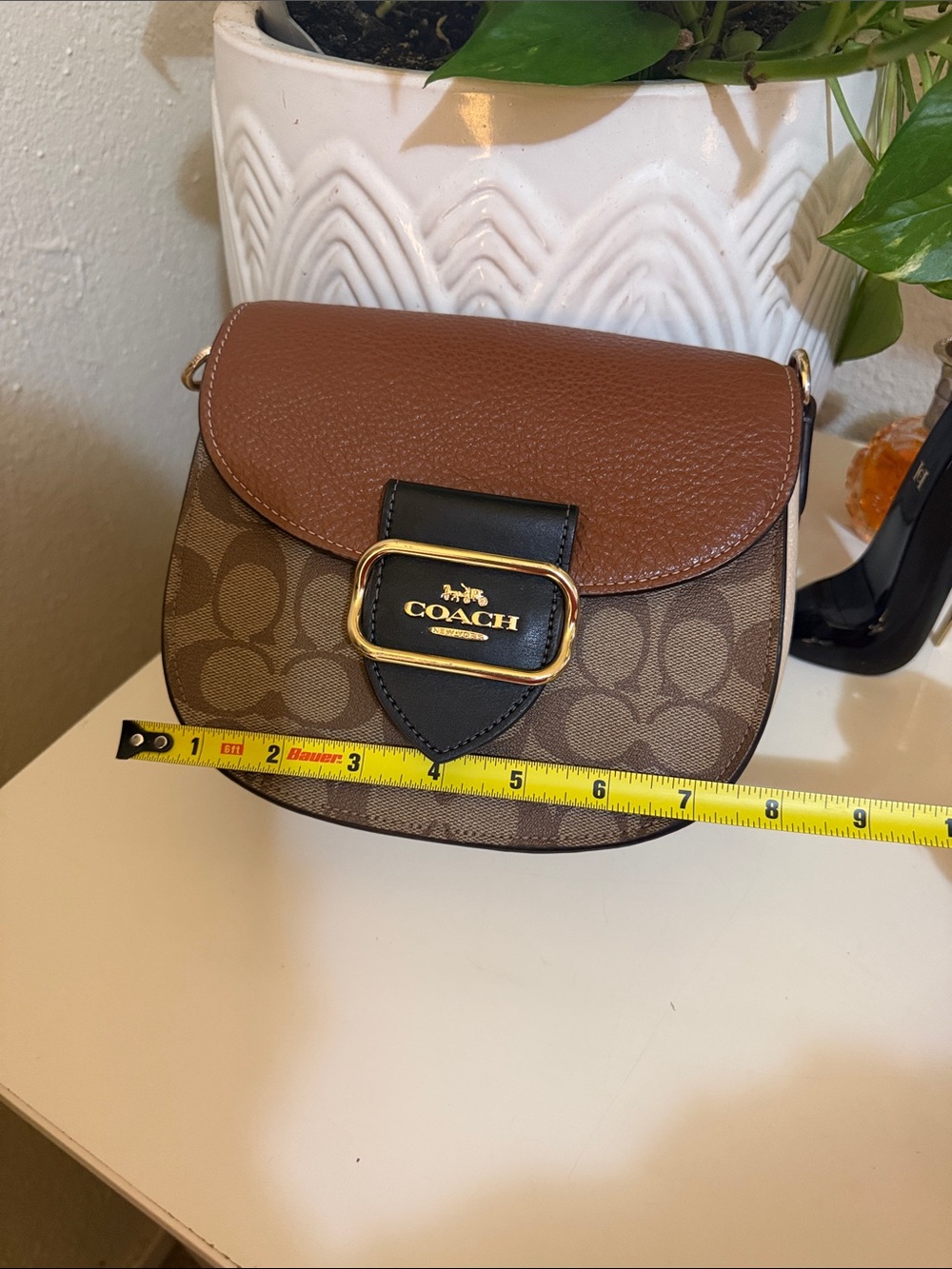 Coach Signature Morgan Saddle Crossbody bag - Picture 10 of 16